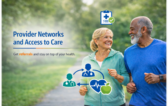 Blue Cross accessibility and network flexibility